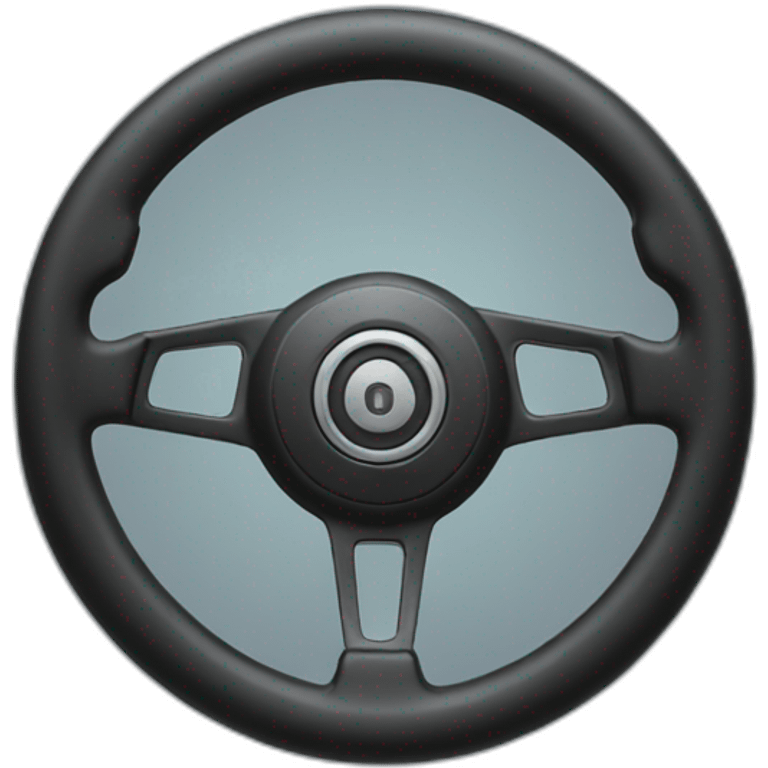 Steering wheel  emoji