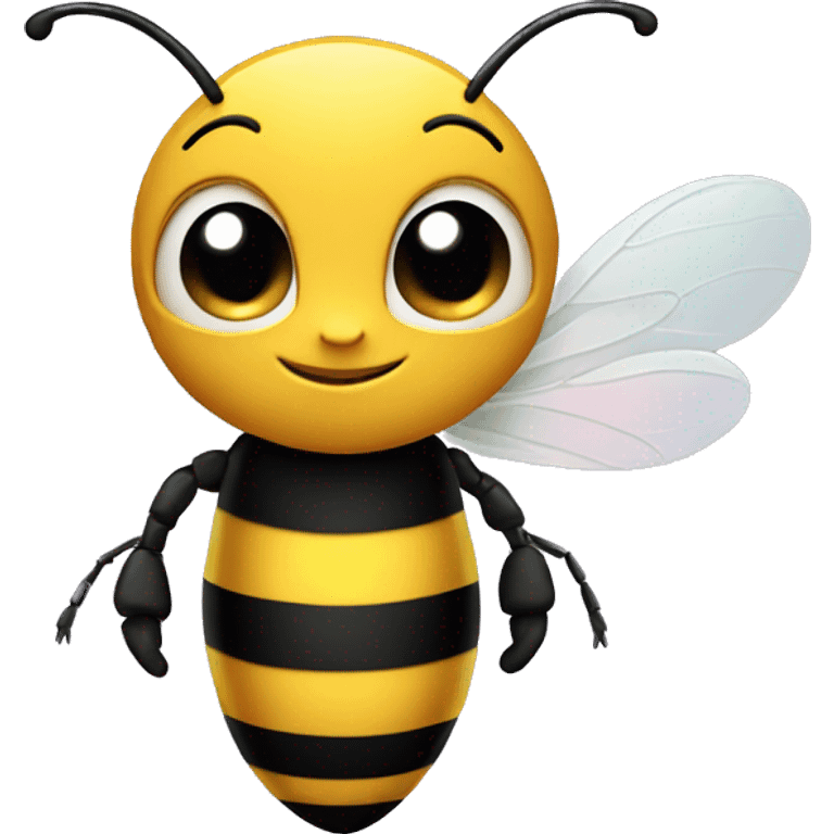 gay bee emoji