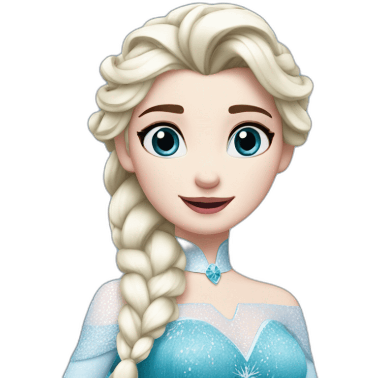 frozen elsa emoji