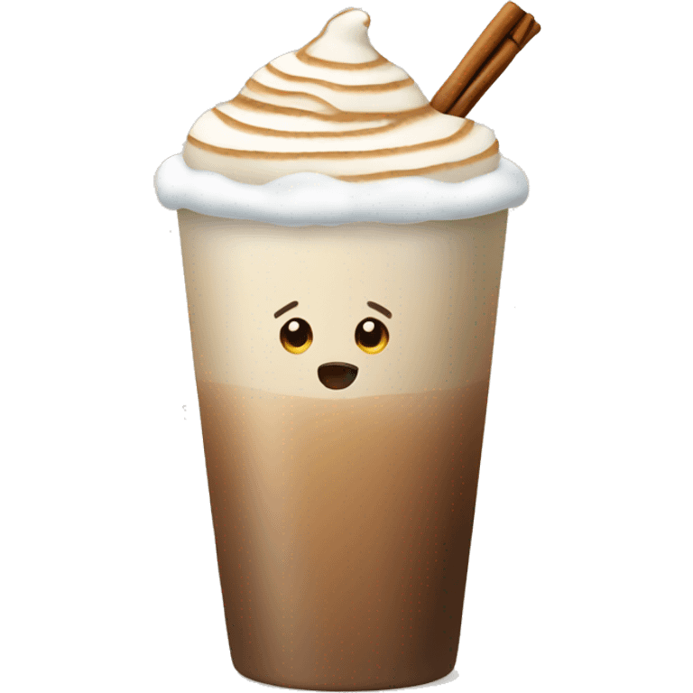 Winter latte  emoji