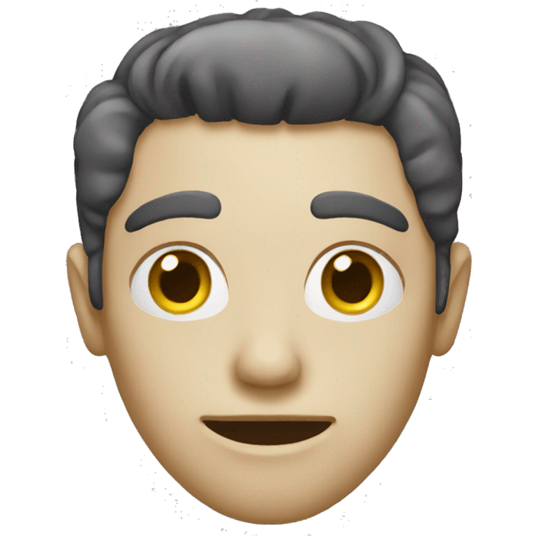 A strange person emoji