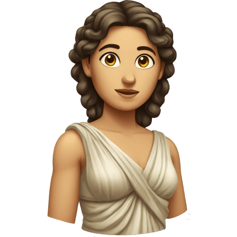 Ancient greece woman full body emoji