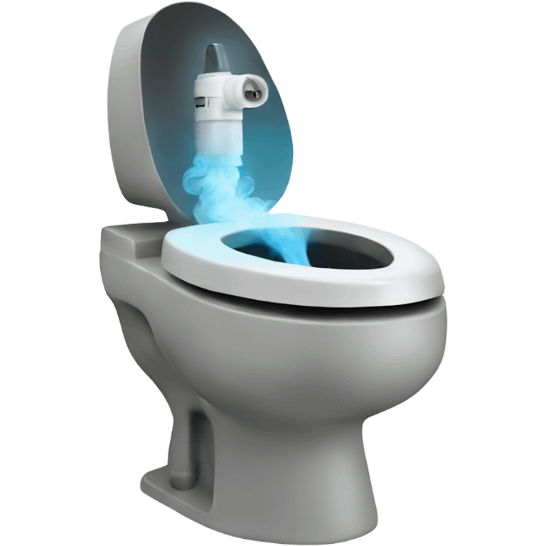 vape in toilet emoji