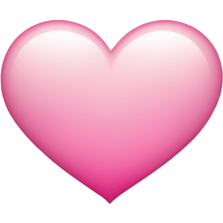 Ombré pink heart  emoji