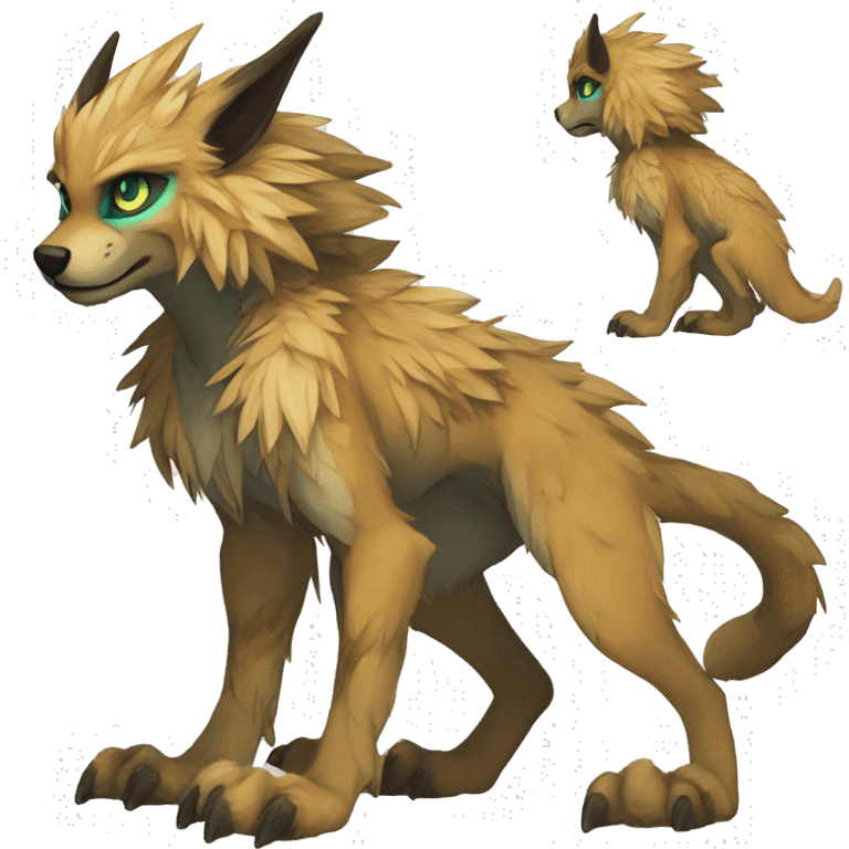 Anthro Vernid-WickerBeast-Protogen-Primagen-Fakémon-FurSona Full Body emoji