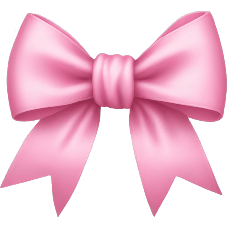 baby pink bow emoji