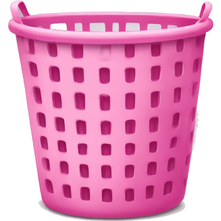 pink laundry basket  emoji