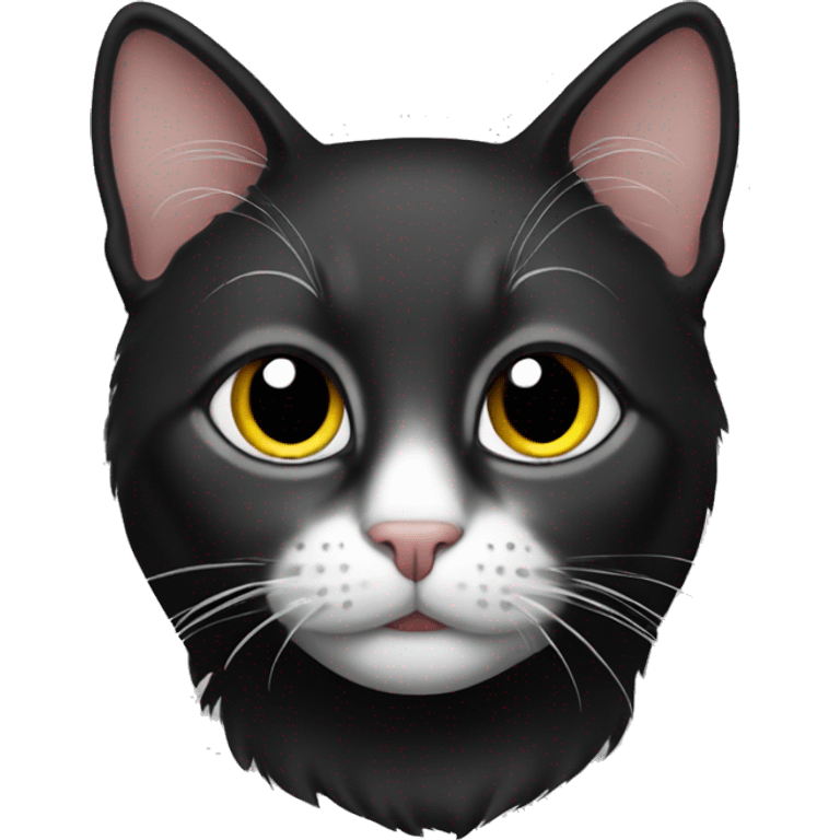 Cat black  emoji