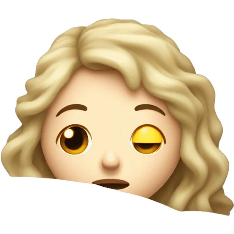 Chica enferma  emoji