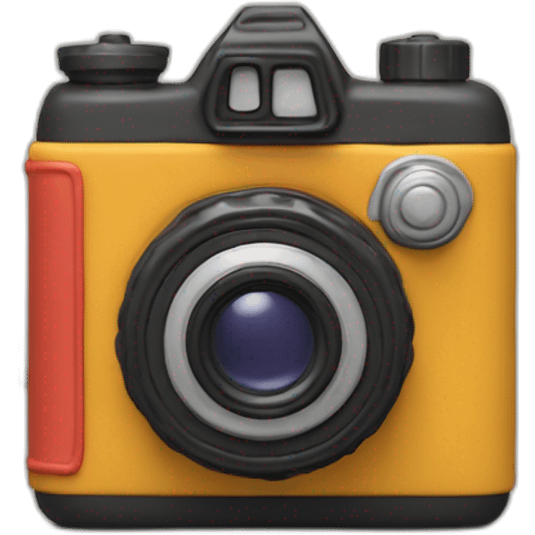 Plasticine Old Film Camera emoji