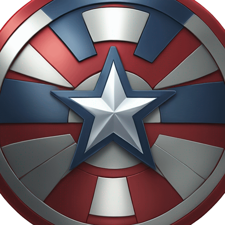 Captian America's shield emoji