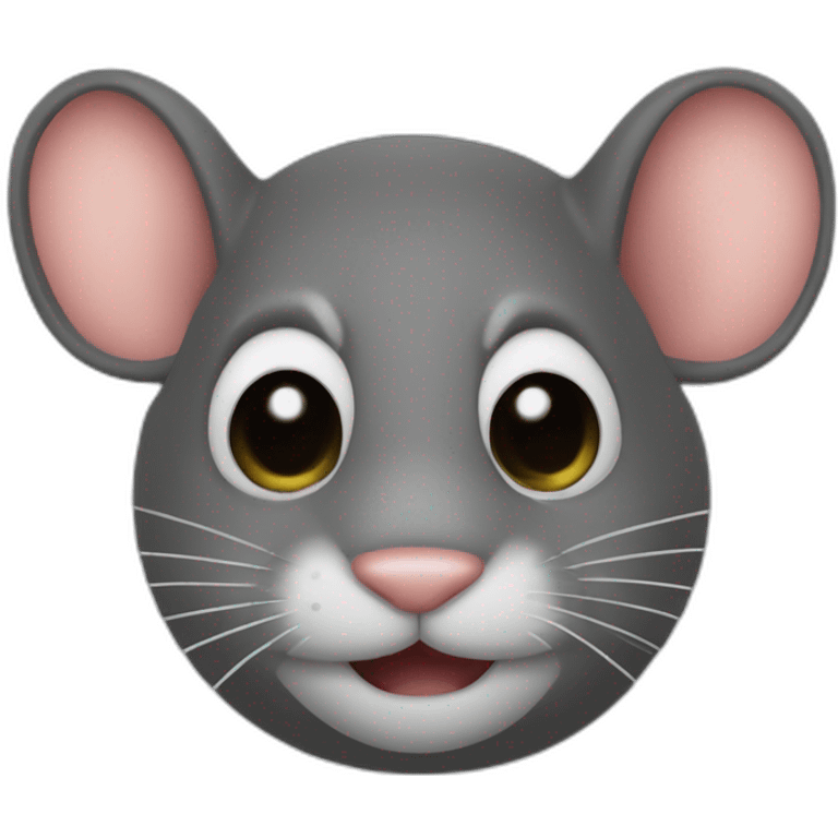 Souris écrasé emoji