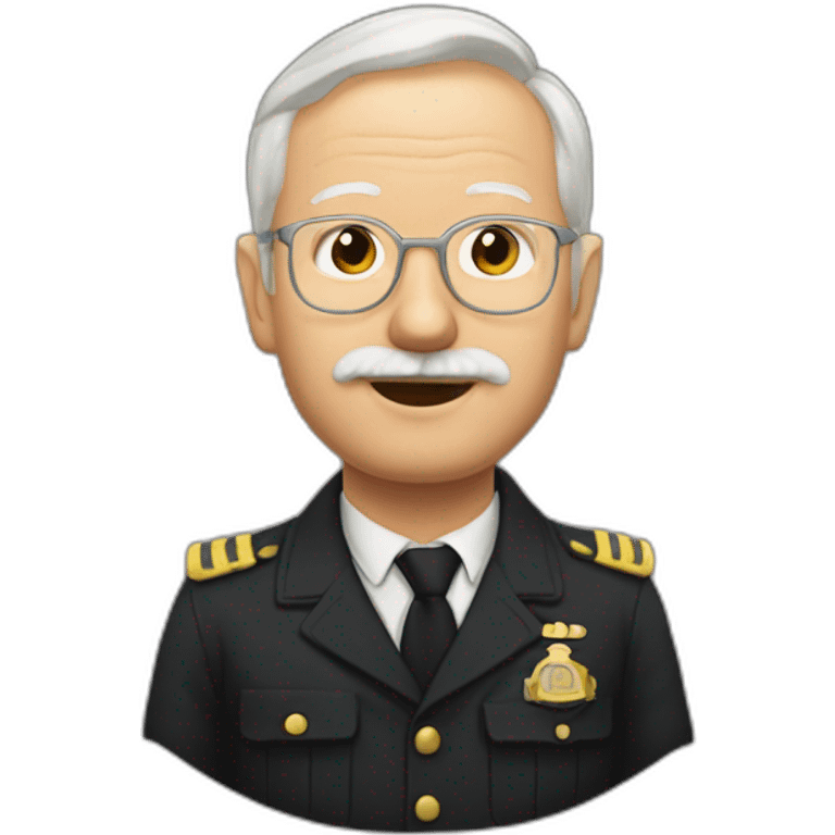 adolph munger with short moustache emoji