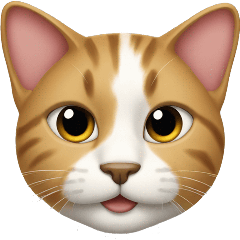 Gato con un moño emoji