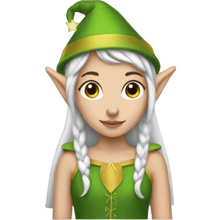 Girl elf emoji