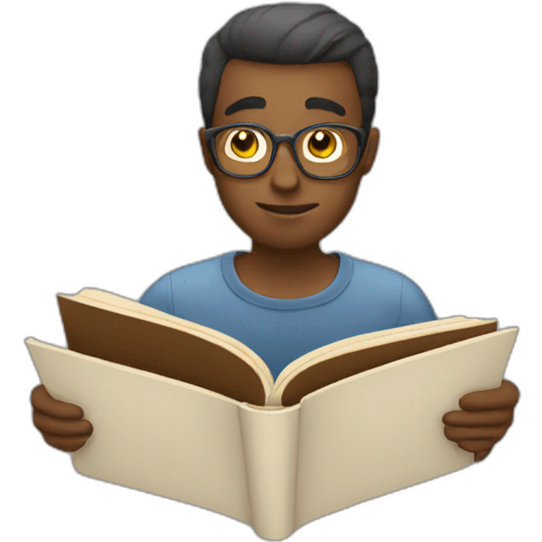 reading emoji