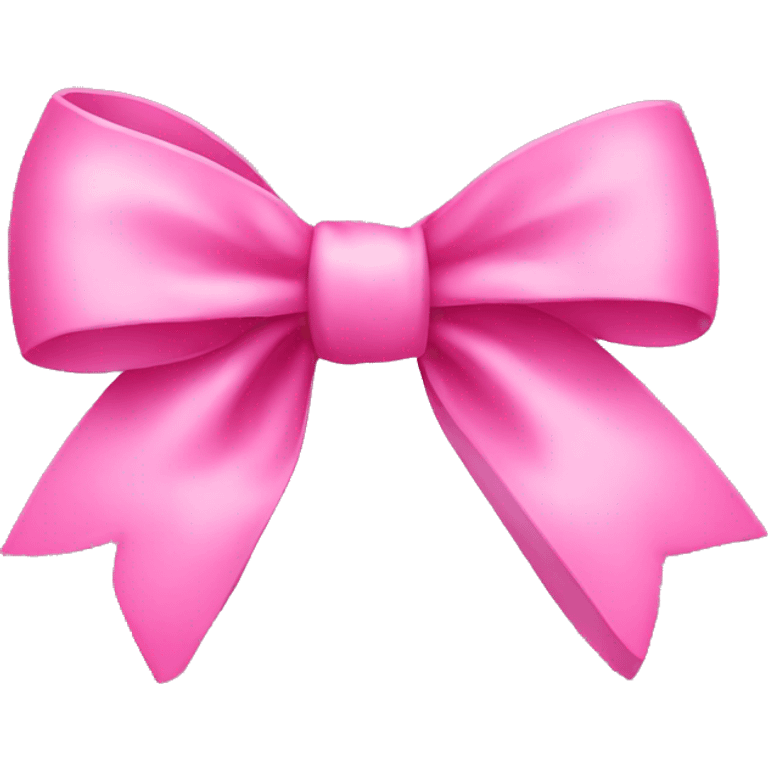 Pink bow emoji