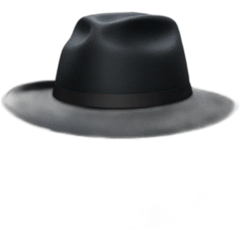 Black hat emoji