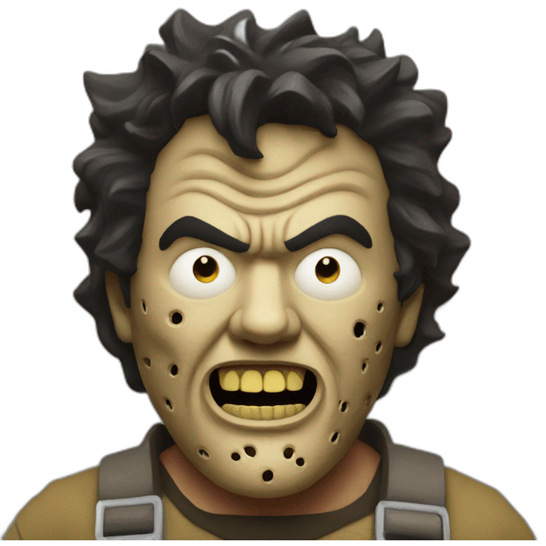 Leatherface emoji