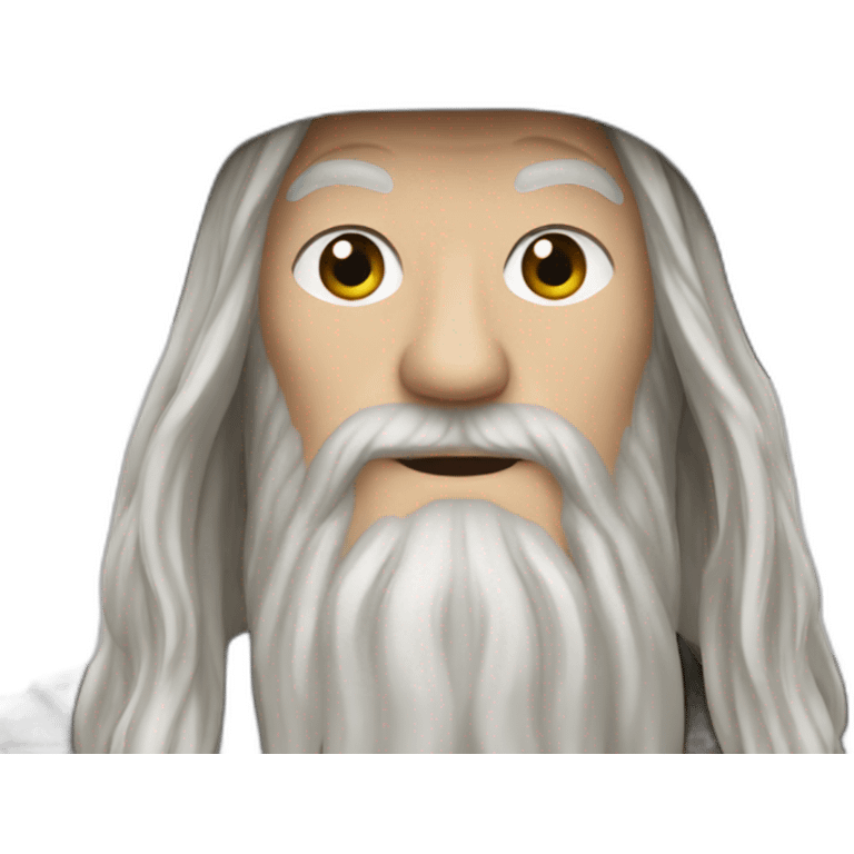 realistic gandalf emoji