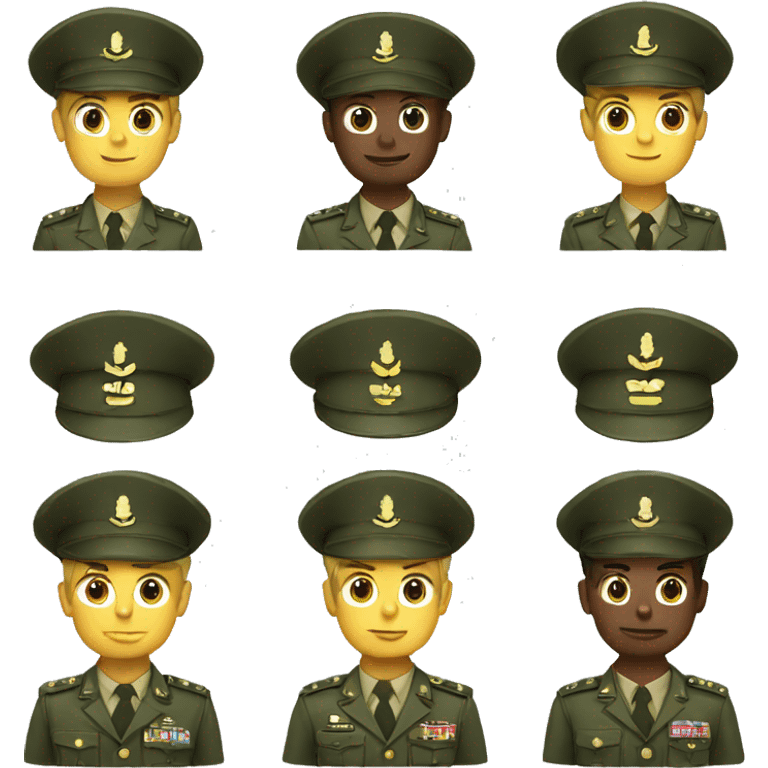 army rank emoji