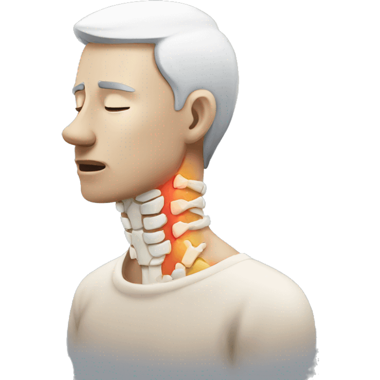 neck pain  emoji