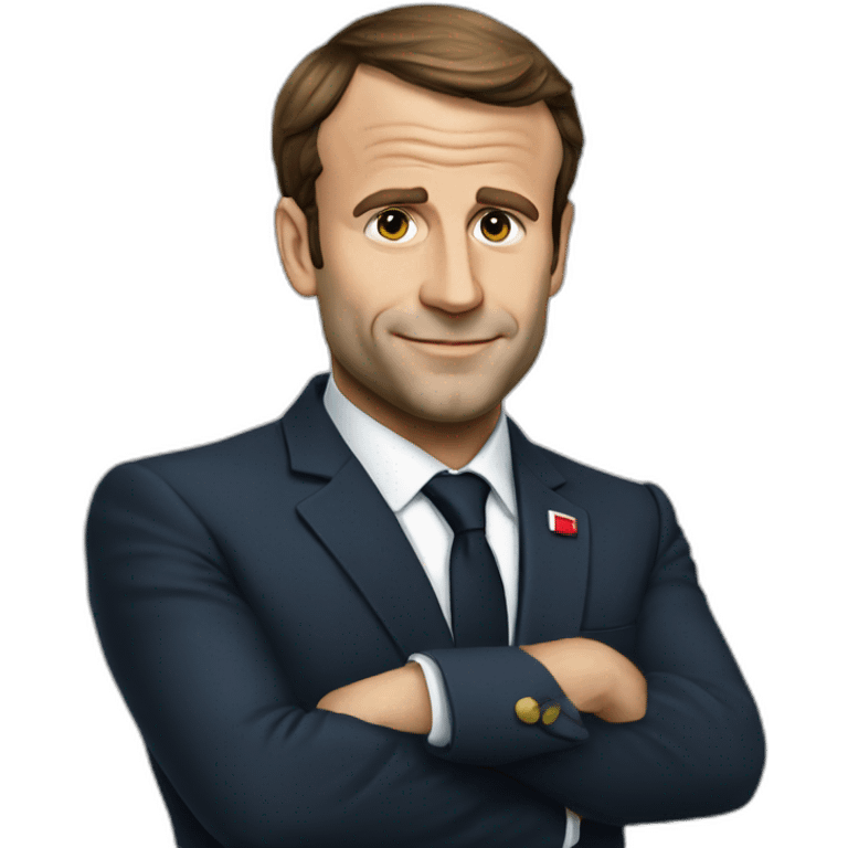 Macron en rat emoji