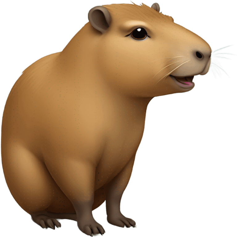 Capybara school teacher emoji