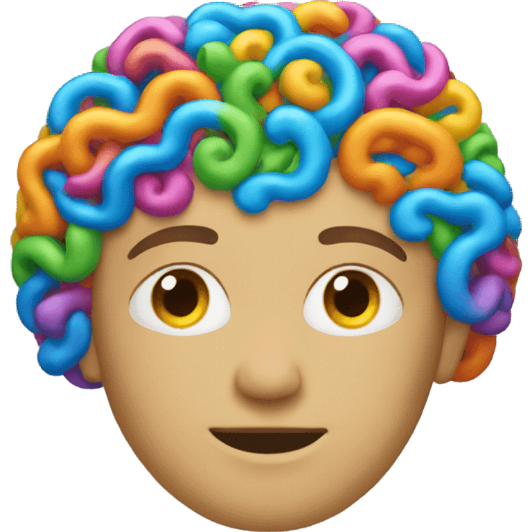 creative brain emoji