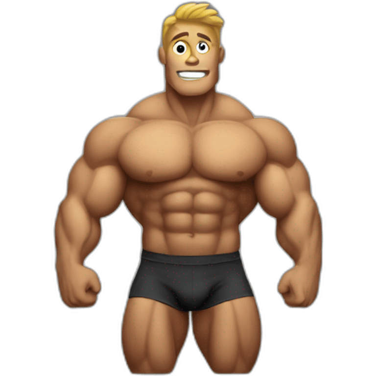 Body builder  emoji