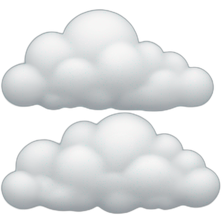 cloud weather emoji