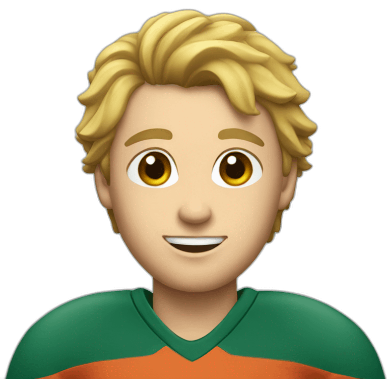 Hockey player emoji