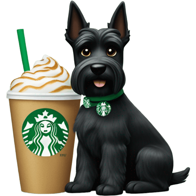 Scottie dog Starbucks  emoji