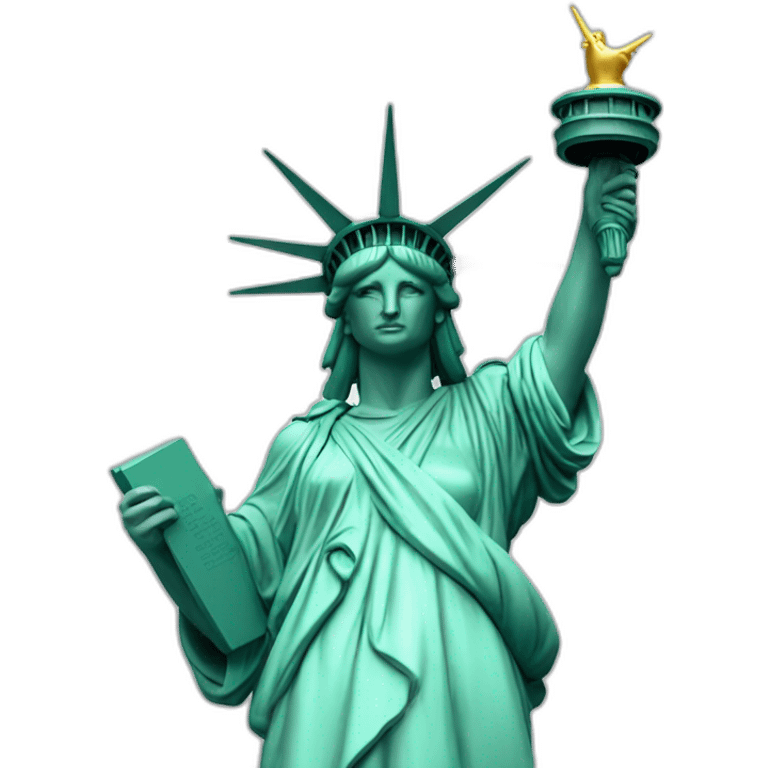 the statue of liberty emoji