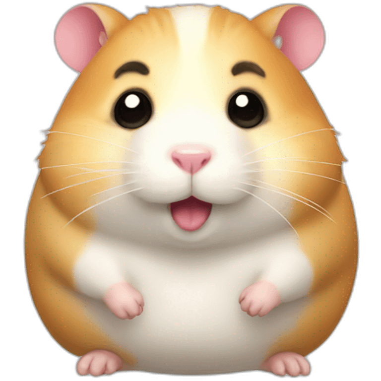 fat hamster emoji