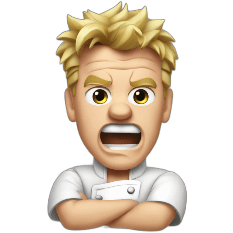 raging gordon ramsay emoji