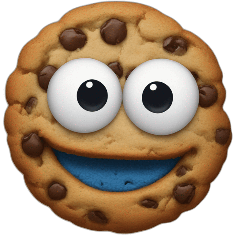 Cookie monster emoji