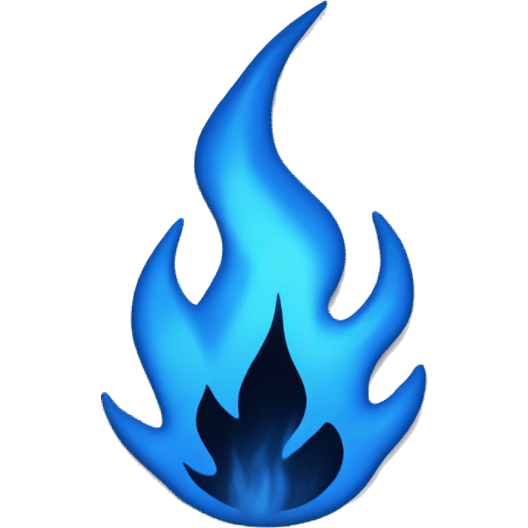 blue fire emoji