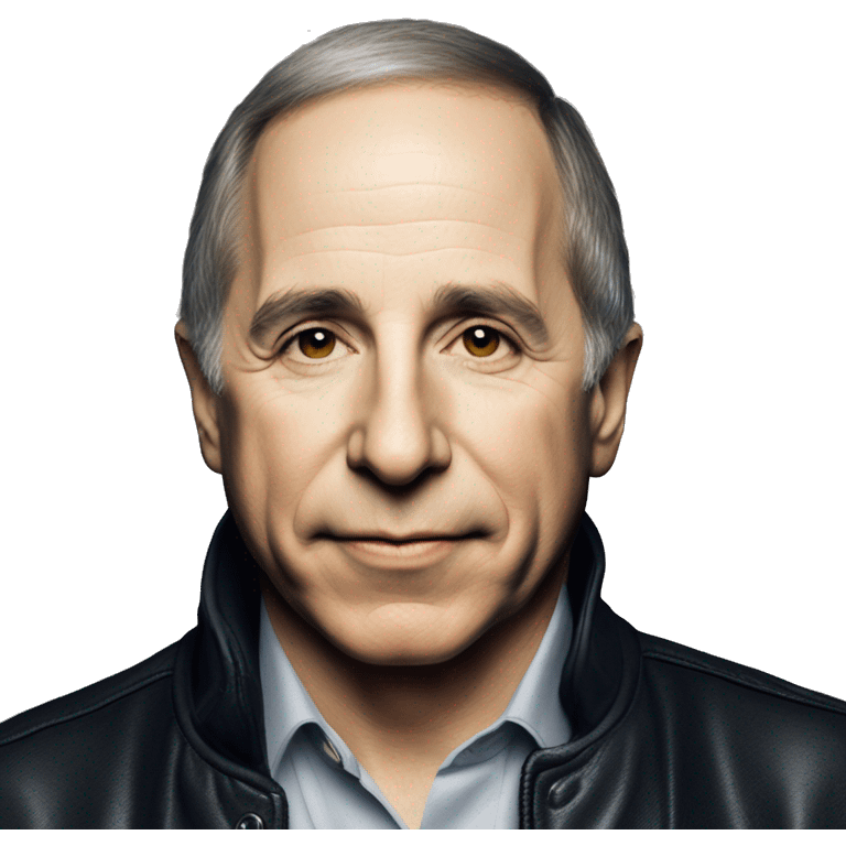 Paul Simon comme sur la pochette du disque Essential Paul Simon emoji