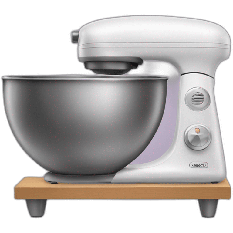 mixer and bowl emoji