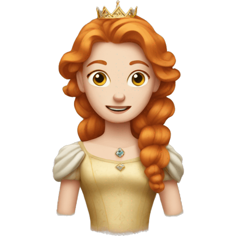 Ginger princess emoji