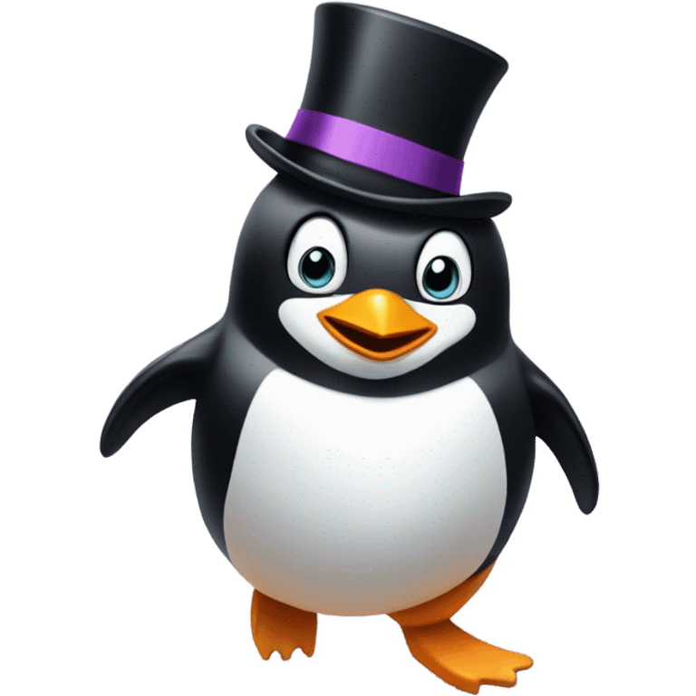 tap dancing penguin emoji