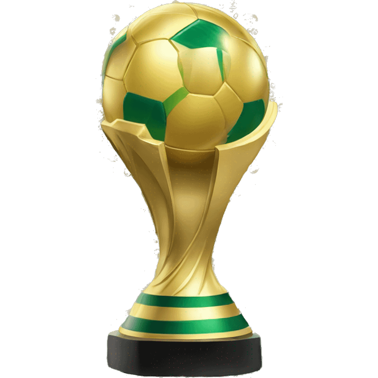 The world cup trofie emoji