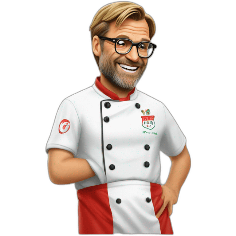 jurgen Klopp is doing "Italian chef's kiss" emoji