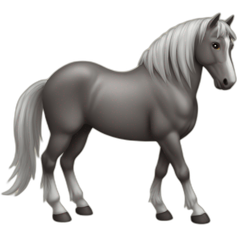 cheval qui cabre emoji