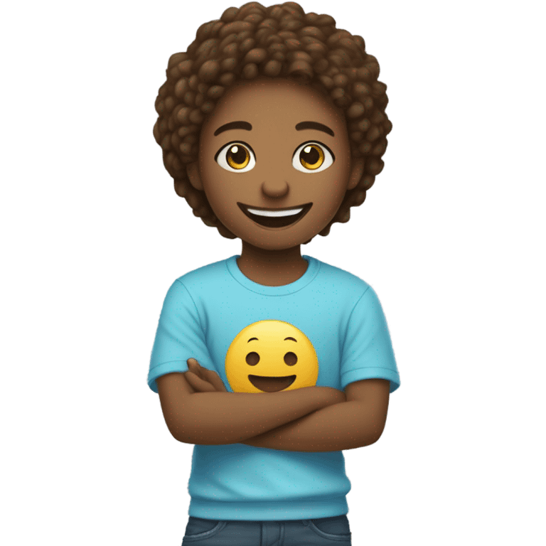 Un adolescent  emoji