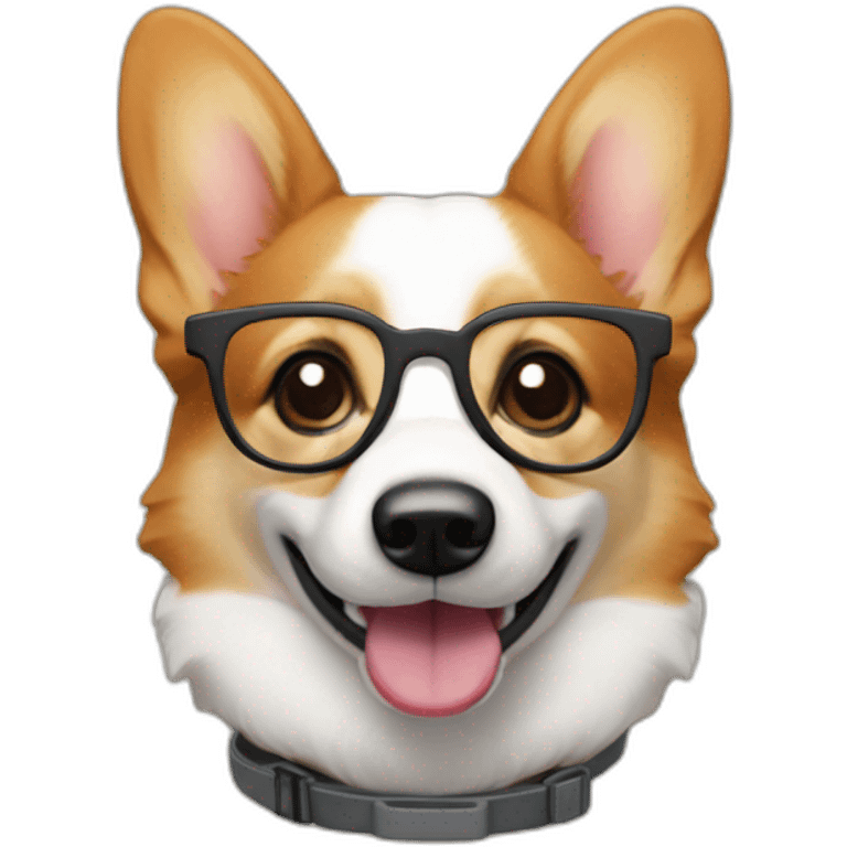 corgi computer engineer emoji