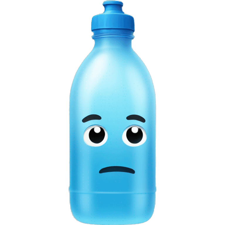 water bottle with number 100 in it emoji