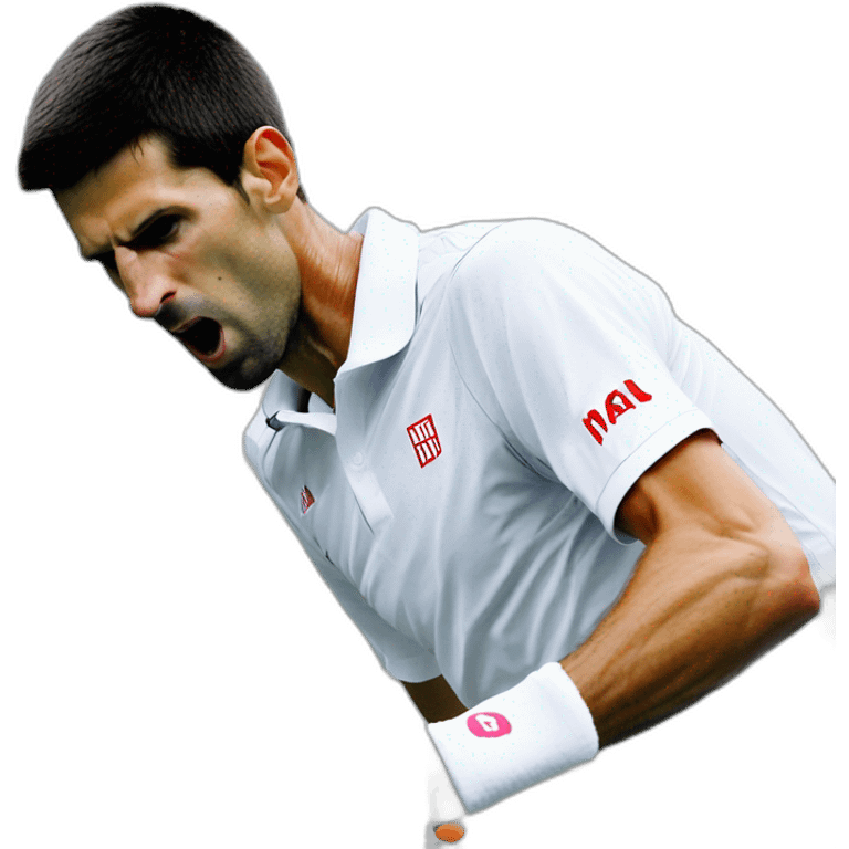 Novak Djokovic emoji