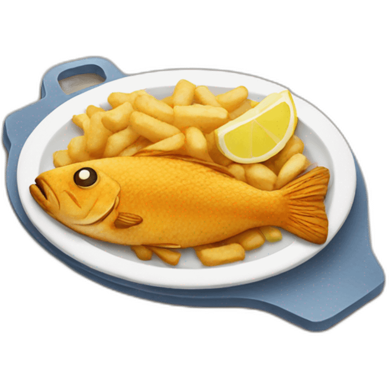 Fish fry emoji